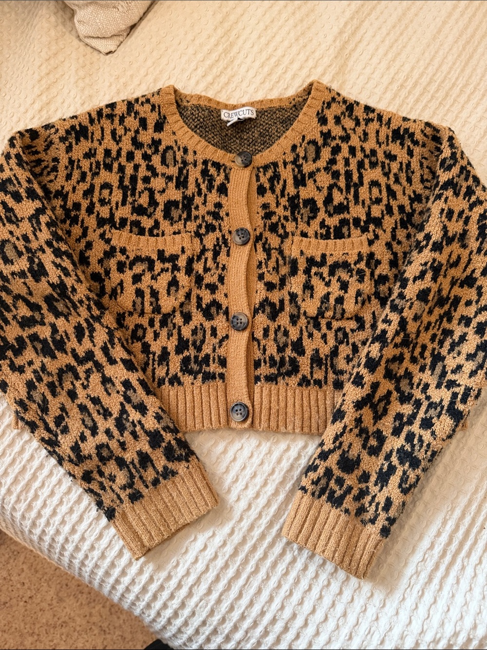 Crew cuts by jcrew girls jacquard cardigan sweater